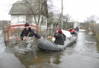5 человек спасены из водяного плена на Черниговщине (ВИДЕО)