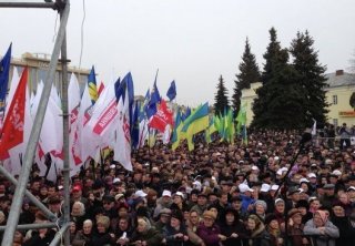 Митинг "Вставай, Украина!"
